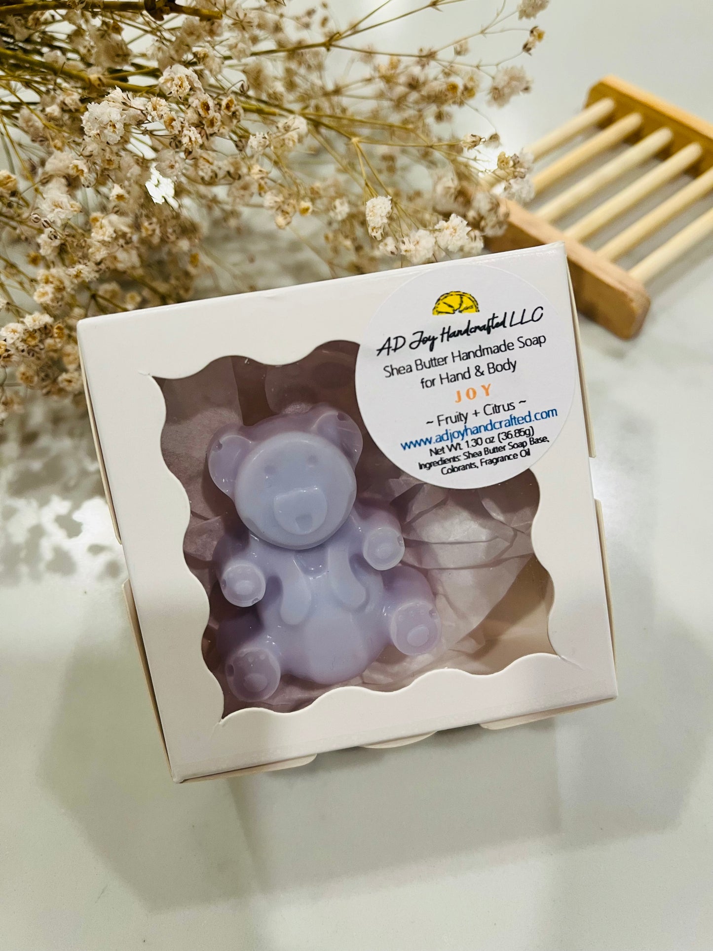 Bear Shea Butter Soap Party Favors