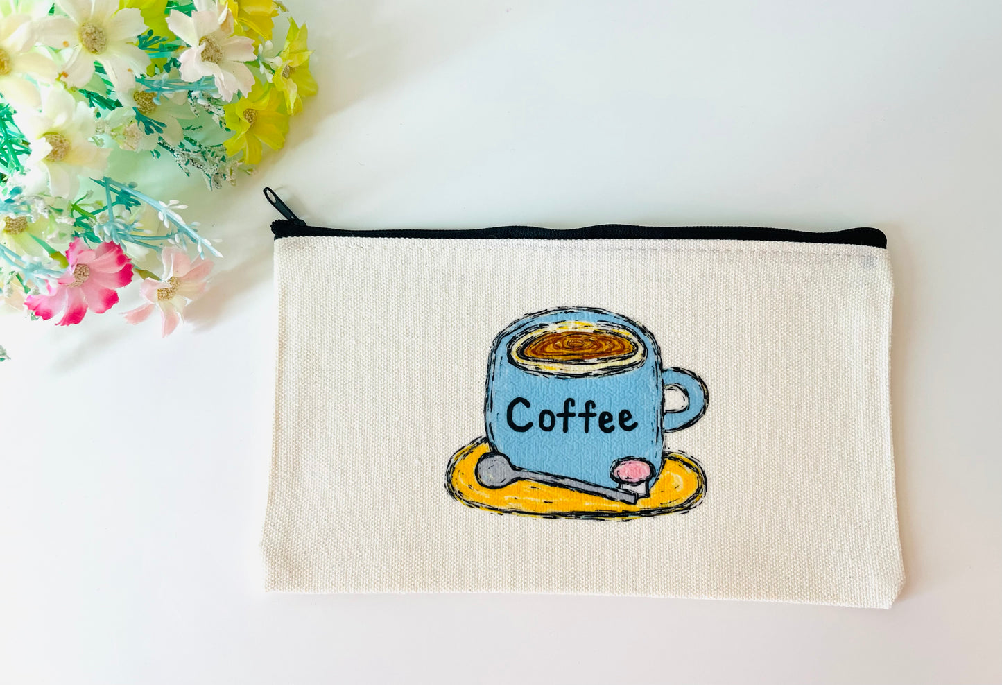 Canvas Pouch - Coffee Mug