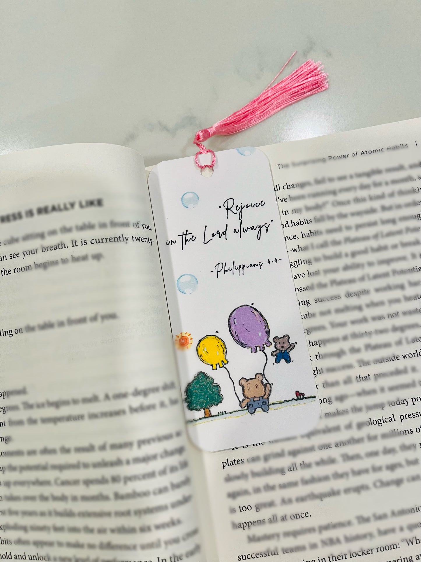 Bear Handmade Bookmark