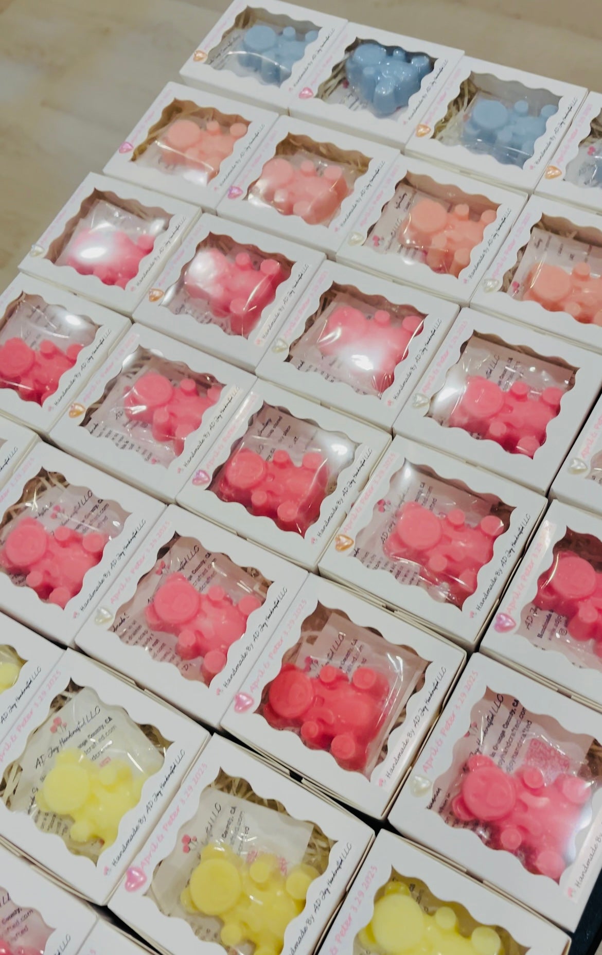 Bear Shea Butter Soap Party Favors