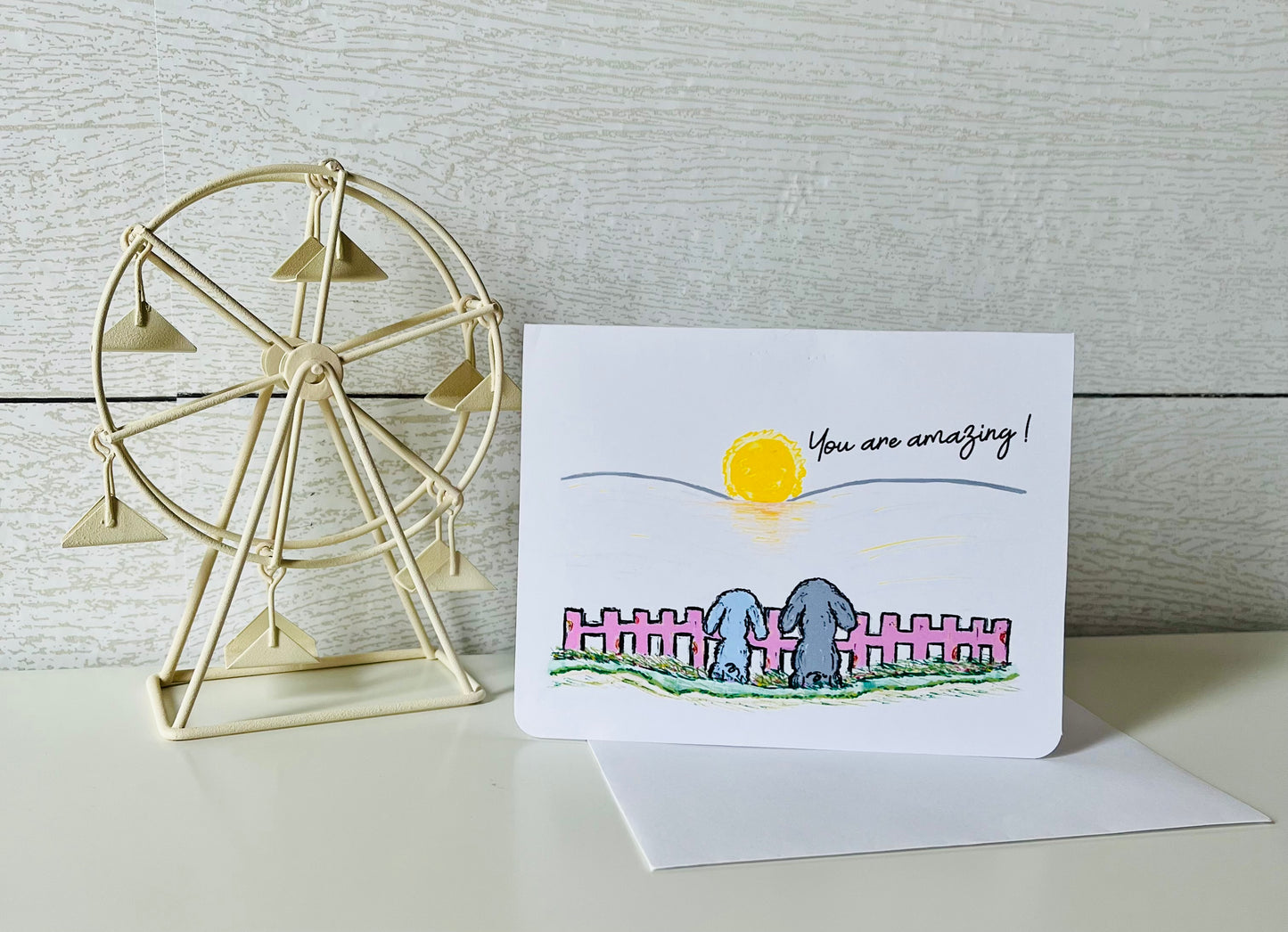 You Are Amazing Handmade Greeting Card