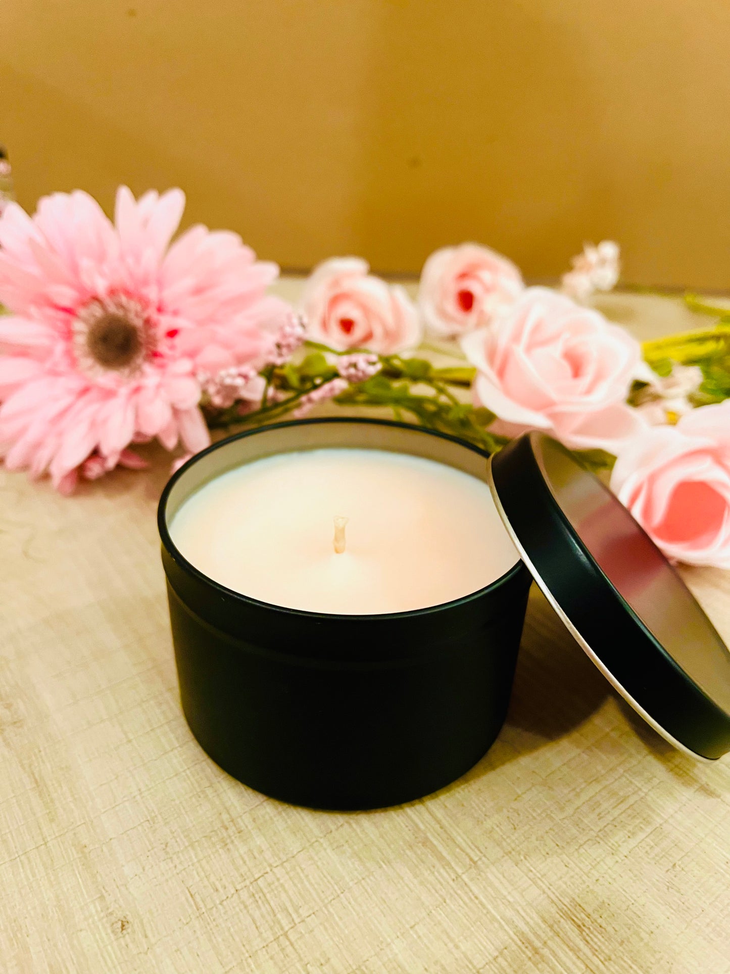 Floral Aroma Hand Poured Soy Candle 6oz