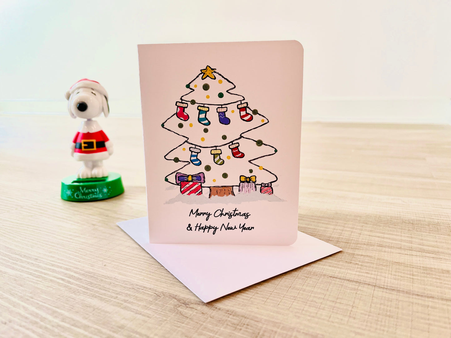 Christmas Stockings Greeting Card